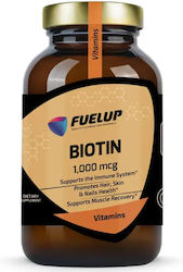 Fuel Up Biotin 1000mcg Βιταμίνη 120 φυτικές κάψουλες 1τμχ 1τμχ