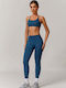 Damen-Set Mit Leggings Für Damen Blue