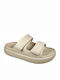Flip Flops In Beige Colour
