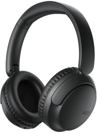 QCY H2S Lite Wireless / Wired On Ear Headphones with 60 Hours Playing Time Black