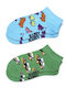 Happy Socks Παιδικά Σοσόνια Happy Socks Μπλε 2 Ζευγάρια