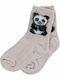 Unlu Παιδικές Κάλτσες Beige Panda Hugs