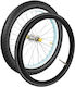 Avizar Вътрешна Тръба 20x1.75 До 1.90 Велосипедна Гума 44мм Вентил Черен