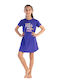 Vienetta Secret Kids Summer Nightdress Purple