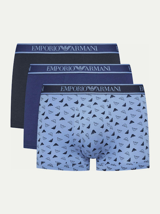 Мъжки Боксерки Сини 3Pack