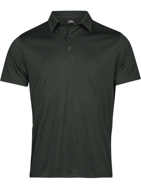 Tee Jays Мъжка рекламна поло тениска Dark Green