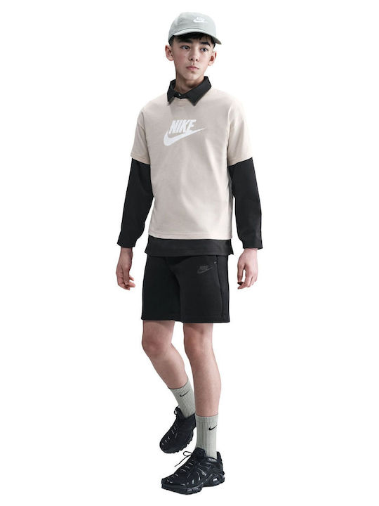Αθλητικό Παιδικό Σορτς/Βερμούδα Shorts Μαύρο