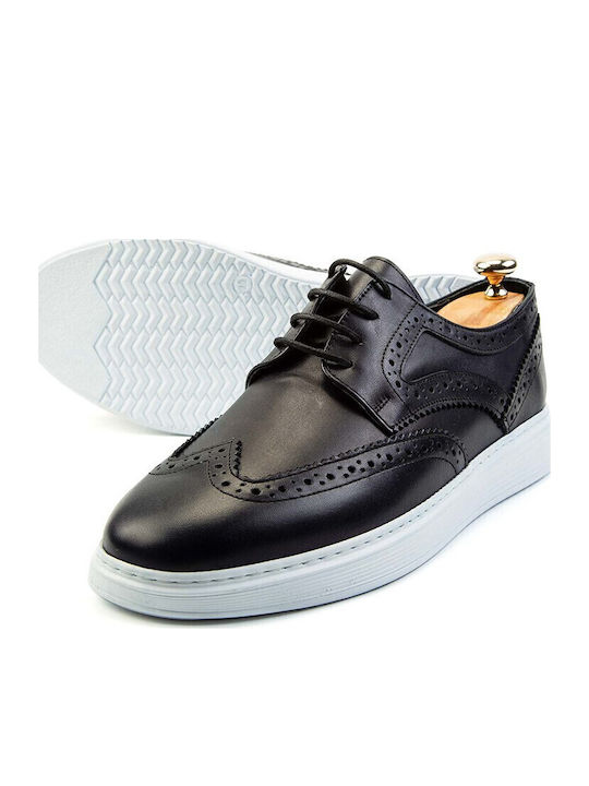 Δερμάτινα Ανδρικά Oxfords Μπλε