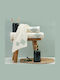 Borea Gesichtstuch Damask 50x90cm Ecru