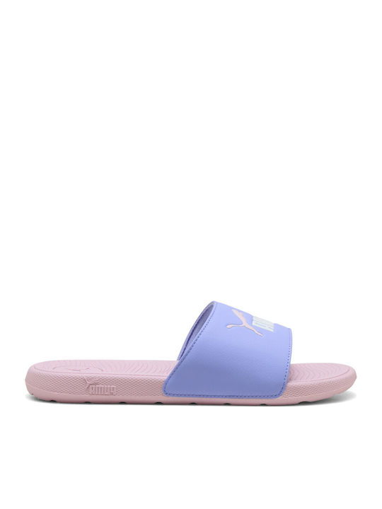 PUMA Παιδικές Σαγιονάρες Slides Μωβ Cool Cat 2.0