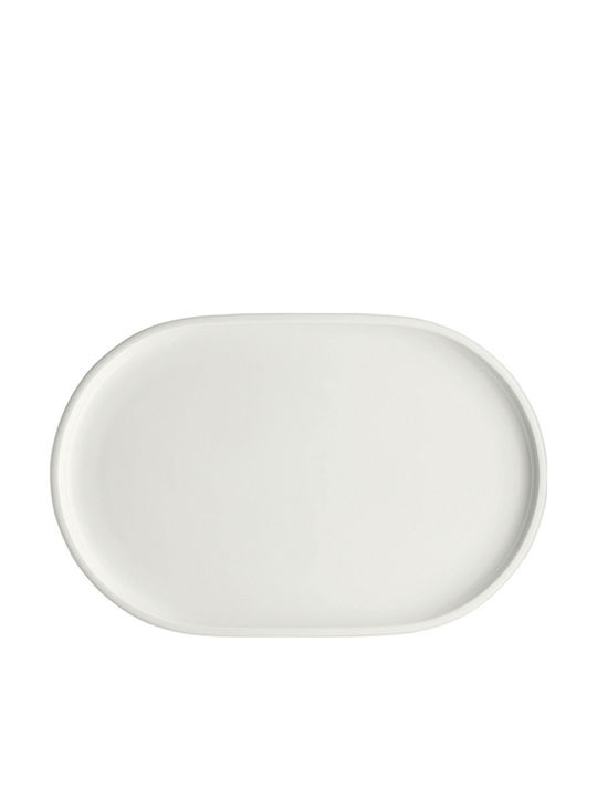 Schonwald Schonwald Servierplatte Oval aus Porzellan Weiß 30x19.2cm