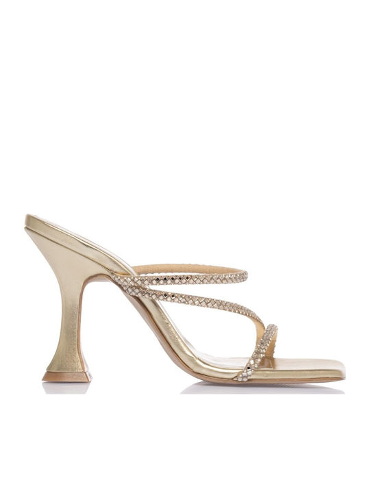 Leather Sandals Gold