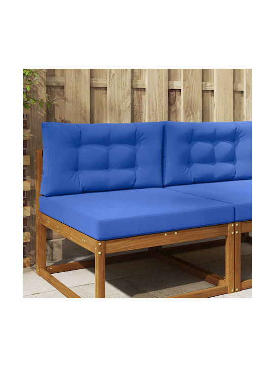 vidaXL Garden Chair Cushion with Backrest Royal...