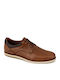 Leather Men's Casual Shoes Tabac Brown