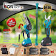 Bortech Σετ Αλυσοπρίονο & Ψαλίδι Κλαδέματος Brushless 24V με 4 Μπαταρίες 5Ah