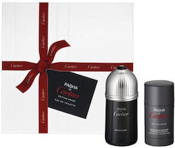Cartier Pasha Edition Noire Gift Set Men