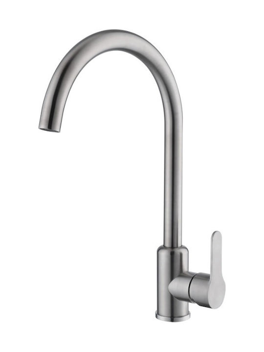 Hydra Roma Silver Counter Kitchen Faucet Hydra Roma Silver Counter Kitchen Faucet