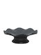 Platou Decorativ Ceramic Negru 23x8x8cm