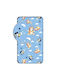 Borea Single Fitted Cotton Sheet Bluey Light Blue 90x200cm