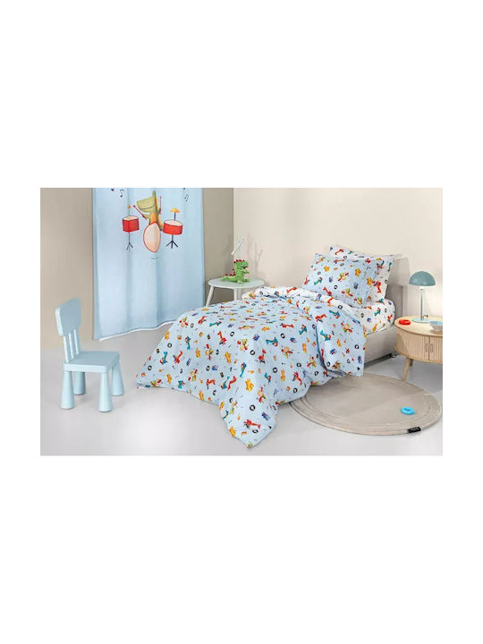 Guy Laroche Set Kids Sheets Cotton Band Band Sk...