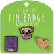 Gama Brands Set Anstecknadeln Pug 3Stück 14444887