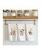 Borea Picnic Tea Towel in White Colour 50x70cm 3 Pieces