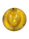 Vidrios San Miguel Glass Yellow Salad Bowl 8x30cm