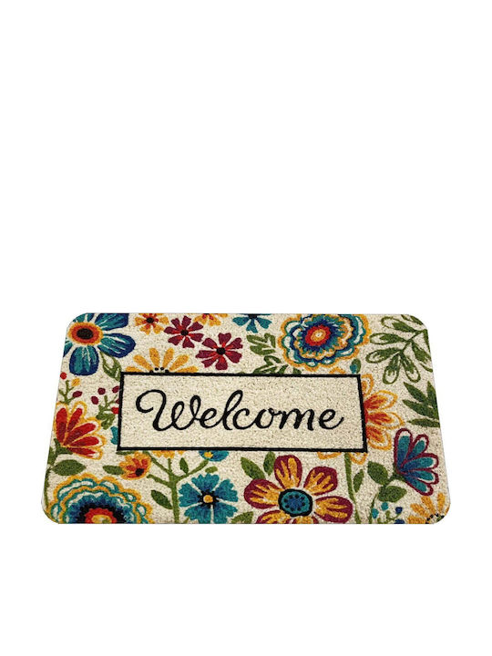 Conceptum Hypnose Non-Slip Multicolour Doormat 40x70cm