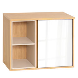 Eurocasa Ντουλάπι Μπάνιου 60x20x45cm Μπεζ 9740