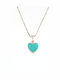 LASTORE Kids Necklace Heart Silver with Chain MEPL1021