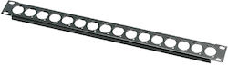Панел 1u 16 Xlr Черен