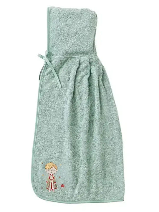 Borea Baby-Badetuch mit Kapuzen Little Prince Türkis