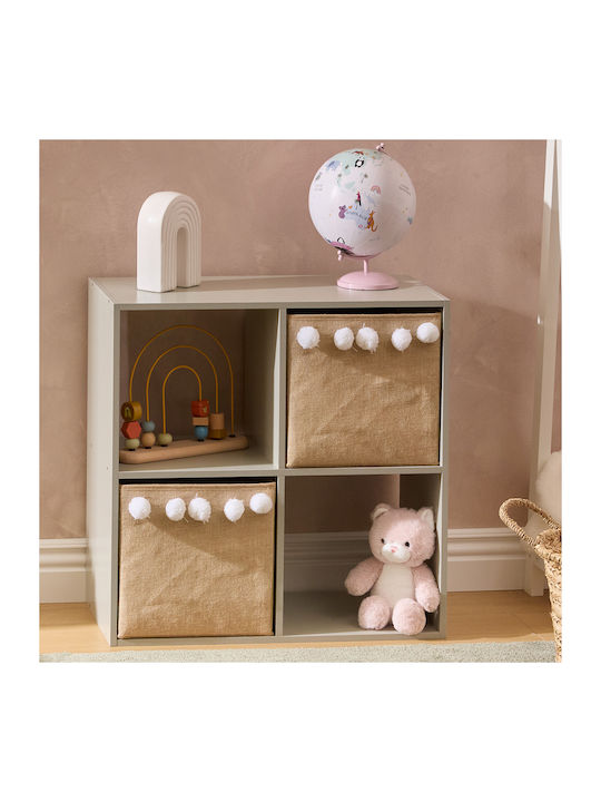 A-s Mix'n Modul Floor Bookcase Wooden Green 63.6x30x63.6cm