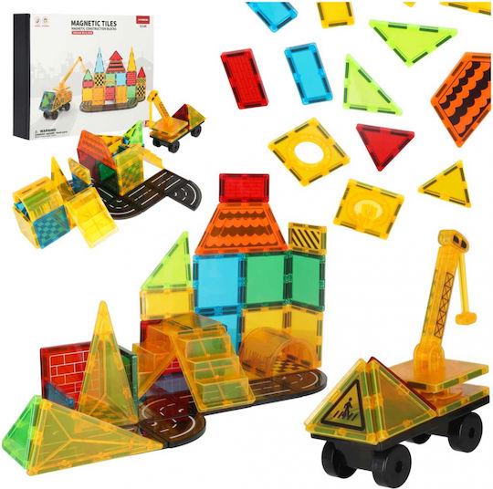 ikonka Magnetic Construction Toy for Children 3+ Years KX2864