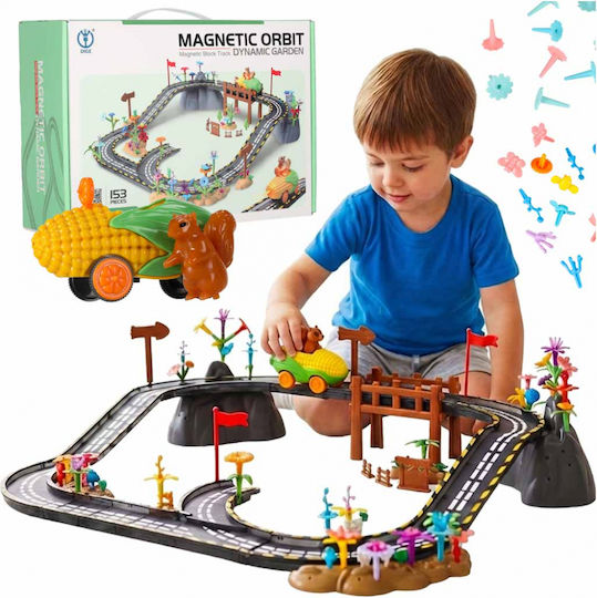 ikonka Magnetic Construction Toy for Children 3+ Years KX2863