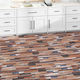vidaXL Set Plastic Floor PVC with 36 Tiles 2mm ...