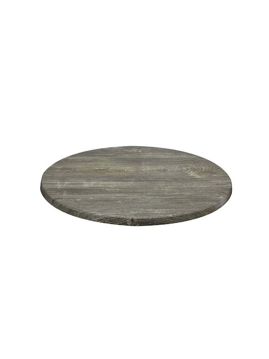 Raki Suprafață Rotundă A Mesei Werzalit Pin Vechi 70x70cm MN0166215