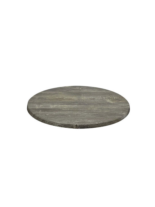 Raki Suprafață Rotundă A Mesei Werzalit Pin Vechi 60x60cm MN0166194