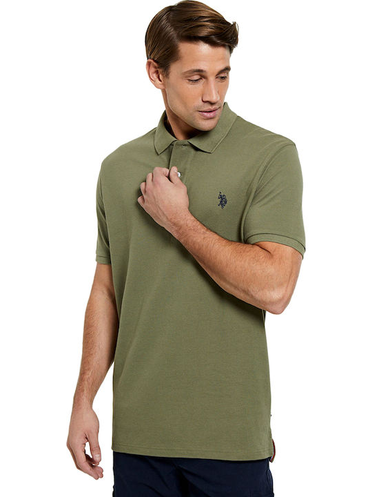 U.S. Polo Assn. King Polo Блуза С Къс Ръкав Каки