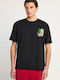 T-shirt Μαύρο
