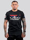 T-shirt Black/red/blue/white