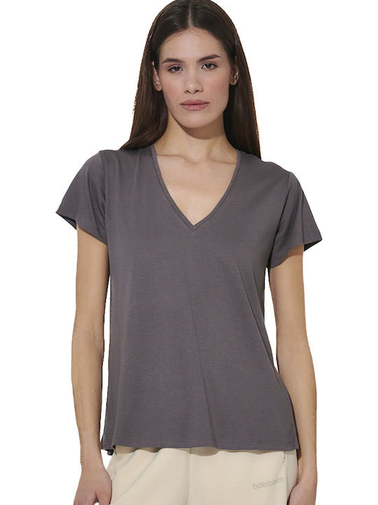 Body Action Γυναικείο T-shirt Γκρι