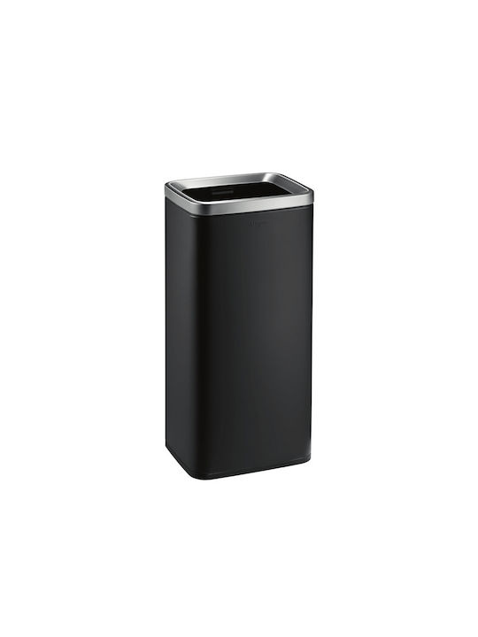 SMASH DESIGN LUXURY BINS Coș De Gunoi Din Oțel Inoxidabil Împingeți Gri 30lt