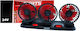Einparts 24v Fan Trucks Buses 3 Rotating Heads