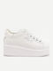 Karl Damen Sneakers Weiße