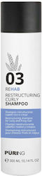 Puring Rehab Rekonstruktion Shampoo Für Lockiges Haar Menge 300 Ml