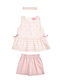 Kids Clothing Set with Shorts Summer 2 Pieces Pink