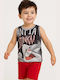 Kids Set with Shorts Summer 2 Pieces Black
