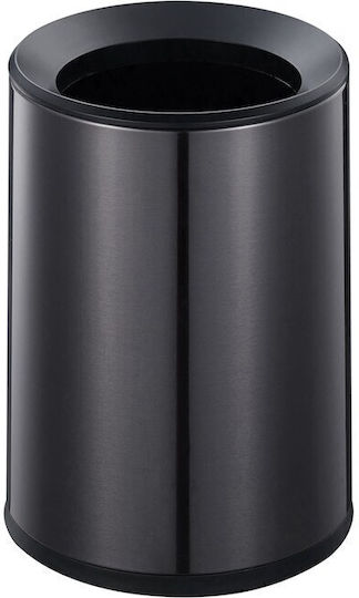 SMASH DESIGN LUXURY BINS Inox Καλαθάκι Μπάνιου 9.4lt Γκρι