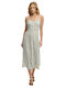 D2 Ovin Summer Midi Dress with Tearing Multi